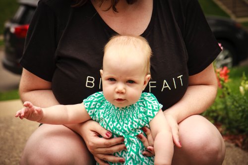 Sonja at nine months